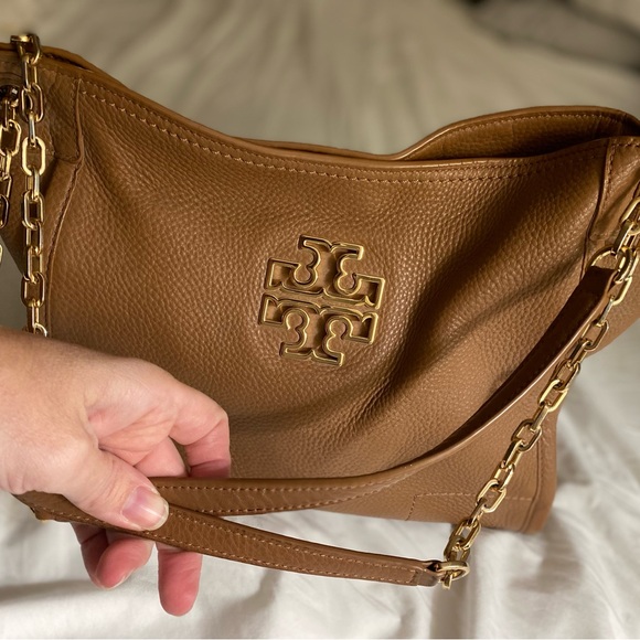 Tory Burch Brown Leather Shoulder Bag - Picture 2 of 7